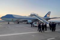 Several close personal aides joined Trump on his secret flight from Turkey, source says