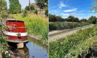 Britain's canals run dry: Boaters are forced to cancel journeys as more than 30 sections of network close amid drought