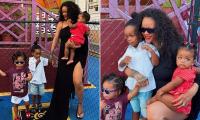 Rihanna shares a rare look at her three children as they visit the famous Barbados street renamed in her honor