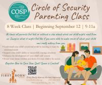 First Born Offers 8-Week Circle Of Security Parenting Class Beginning Sept. 12