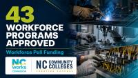 NCWorks Commission Approves 43 North Carolina Community College Programs for Groundbreaking Workforce Pell Funding