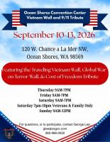 Ocean Shores to host Vietnam Wall and 9/11 tribute
