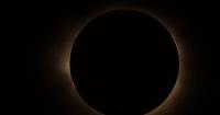 Cloudy conditions obscure first glimpse of solar eclipse over Iceland