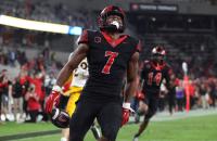 5 Questions: Aztecs star Lucky Sutton a ‘freak’ in the best sense of the word