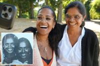 Childhood friends discover they’re sisters through DNA test 40 years after adoption: ‘It’s like I’m home’