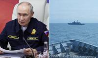 Putin threatens to seize British ships in response to Russian 'shadow fleet' vessels being captured