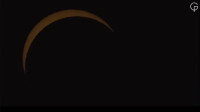 Solar eclipse reaches peak across UK as millions watch rare celestial spectacle