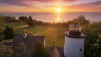 Lake Michigan Home With Its Own Lighthouse—and a Fascinating History—Hits the Market for $1.3 Million