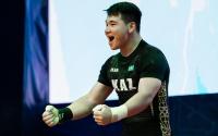 Kazakh weightlifter captures two golds, sets Asian record