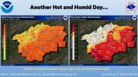 Upstate South Carolina heat index soars to triple digits, could hit 106