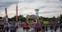 Midweek storms do their best to dampen Hoosiers' fun at the Indiana State Fair