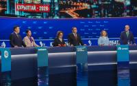 Who's leading viewer poll in TV debates ahead of Qurultay elections?