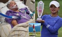 Rising Australian sports star fighting for life after suddenly collapsing while preparing for tournament