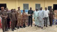 Finance Minister commemorates 48th birthday with donation at Senior Correcti