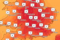 Mapped: UK to be hotter than Athens as fifth heatwave will bring 37C temperatures