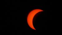 Sky watchers and scientists treated to 'eerie' eclipse
