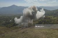 Bulldozer hits mine in Khojavand, people injured-UPDATED