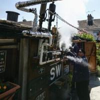 British eccentrics push humble garden shed to new heights
