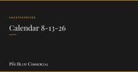 Calendar 8-13-26
