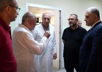 The Minister of Health visited those injured as a result of the traffic accident on Gomi Mountain at the Batumi Republican Hospital and the Chokhatauri medical facility