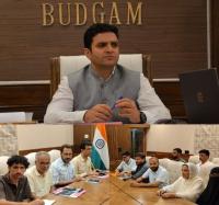 DC Budgam reviews rural sanitation, solid waste management