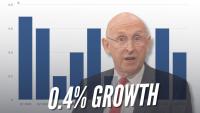 Economy Grows by Only 0.4% in Second Quarter