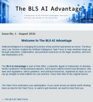 Business Law Section’s AI Task Force helps lawyers navigate a rapidly changing landscape