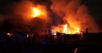 Raging fire engulfs two homes in New Jersey