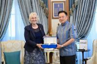 Norway’s ambassador meets Thai prime minister as posting comes to an end