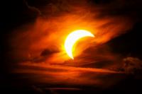 Photos: Latvia observes partial solar eclipse