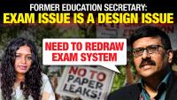 ‘One-shot exam wrong way to select students’: Former education secy R Subrahmanyam