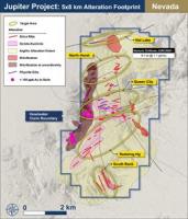 Headwater Gold Signs New Earn-In Agreement with Newmont on the Jupiter Project, Nevada