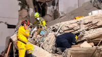 ZAKA volunteers open temporary clinic amid search and rescue operations after Colombia earthquake