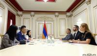 Ruben Rubinyan received the Chinese Ambassador to Armenia