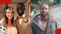 Details show homeless Kenyan man living on US streets was married to mzungu woman, had 2 kids