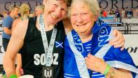 Super-fit Ayrshire athlete, 60, wins HYROX world pairs title in Sweden