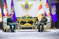 DPM Tea Seiha Receives Vietnamese Deputy Defence Minister