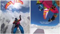 German Mountaineer Paraglides From 7,119m Near Lenin Peak Summit, Video Viral (WATCH)