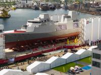 Polish Navy's first Miecznik frigate christened