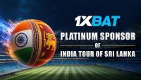 1xBat Named Platinum Sponsor of India’s Tour of Sri Lanka