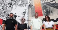 Vibrant 30ft mural transforms Newcastle site at new campus ahead of its autumn launch