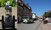 'Suspicious object' is found planted on German train tracks days after 'Russian' drone bomb sparked airport chaos