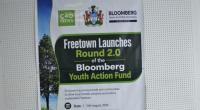 Freetown launches third cohort of Bloomberg Youth Climate Action Fund