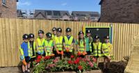 Young gardeners help bring Carlisle housing development to life