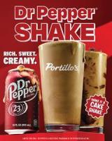 Portillo’s and Dr Pepper “Shake” Things Up, Launching Limited-Time Shake and Cake Shake