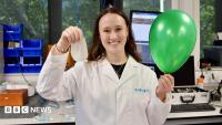 Scientists invent 'world's greenest party balloon'
