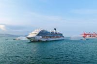 China's first home-built cruise ship departs from Shenzhen
