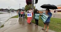 Albion march protests the detention and deportation of immigrants and farmworkers