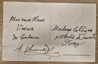 Archive of Georgian Artist Alexander Shervashidze Discovered in London