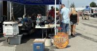 American Legion Post featured on French TV program on yard sale
